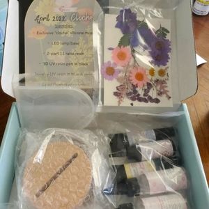 Resin craft kit - cloche (LED light decor)